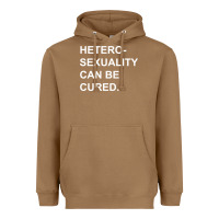 Toasted Coconut newheterosexuality can be cured Heavyweight Hoodie - linhVisuals
