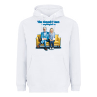 White the good place Heavyweight Hoodie - linhVisuals