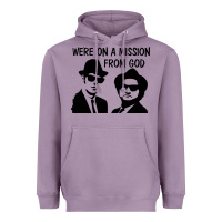 Lavender Elwood & Jake Heavyweight Hoodie - linhVisuals