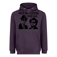 Plum Elwood & Jake Heavyweight Hoodie - linhVisuals