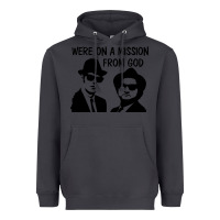 Smoke Elwood & Jake Heavyweight Hoodie - linhVisuals