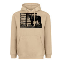 Mushroom beautiful jim key  performing horse Heavyweight Hoodie - linhVisuals