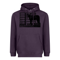Plum beautiful jim key  performing horse Heavyweight Hoodie - linhVisuals