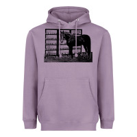 Lavender beautiful jim key  performing horse Heavyweight Hoodie - linhVisuals