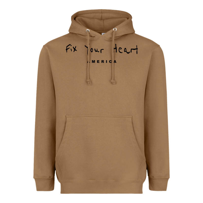 Fix Your Heart America Heavyweight Hoodie by linhVisuals | Teevron
