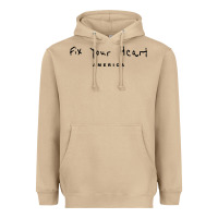 Mushroom Fix your heart america Heavyweight Hoodie - linhVisuals