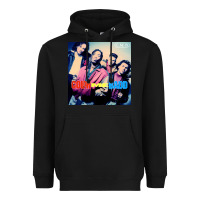 Black Color Me Badd Heavyweight Hoodie - linhVisuals