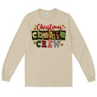 Mushroom Christmas cookie crew Long Sleeve Tee - FaDigitalArtStudio