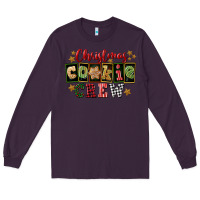 Plum Christmas cookie crew Long Sleeve Tee - FaDigitalArtStudio