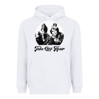 White take off hoser Heavyweight Hoodie - linhVisuals