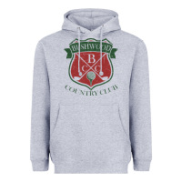 Heather Grey bushwood country club Heavyweight Hoodie - linhVisuals