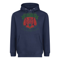 Navy bushwood country club Heavyweight Hoodie - linhVisuals
