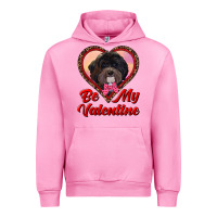 Fuchsia Pink be my valentine Urban Hoodie - RanaPortraitStore