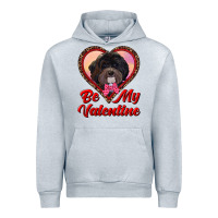 Heather Grey be my valentine Urban Hoodie - RanaPortraitStore