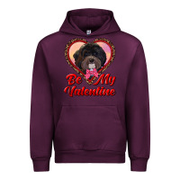 Mauve Wine be my valentine Urban Hoodie - RanaPortraitStore