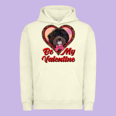 Be My Valentine Urban Hoodie Designed By Ranaportraitstore