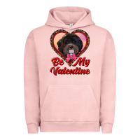 Pigment Salmon be my valentine Urban Hoodie - RanaPortraitStore