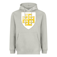 Moon Dust arms of the kingdom of jerusalem Heavyweight Hoodie - linhVisuals