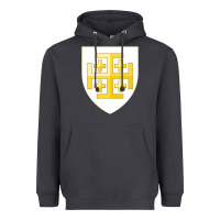 Smoke arms of the kingdom of jerusalem Heavyweight Hoodie - linhVisuals