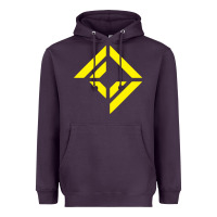 Plum corridor crew Heavyweight Hoodie - linhVisuals