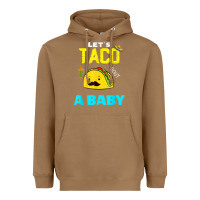 Toasted Coconut lets taco bout a baby may,5th cinco de mayo mexican party t shirt Heavyweight Hoodie - linhVisuals