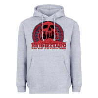 Heather Grey crumbling castle   king gizzard and the lizard wizard Heavyweight Hoodie - linhVisuals