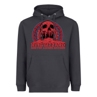 Smoke crumbling castle   king gizzard and the lizard wizard Heavyweight Hoodie - linhVisuals