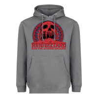 Storm crumbling castle   king gizzard and the lizard wizard Heavyweight Hoodie - linhVisuals
