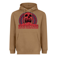 Toasted Coconut crumbling castle   king gizzard and the lizard wizard Heavyweight Hoodie - linhVisuals