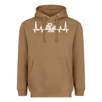 Toasted Coconut tractor Heavyweight Hoodie - linhVisuals