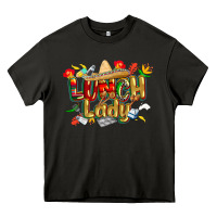 Asphalt cinco de mayo lunch lady Heavy Core Tee - CowGirlArtShop
