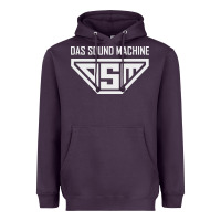 Plum das sound machine Heavyweight Hoodie - linhVisuals