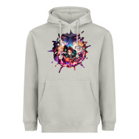 Moon Dust kimetsu no yaibathe hinokami chronicles Heavyweight Hoodie - linhVisuals