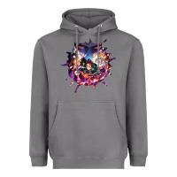 Storm kimetsu no yaibathe hinokami chronicles Heavyweight Hoodie - linhVisuals