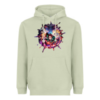 Matcha kimetsu no yaibathe hinokami chronicles Heavyweight Hoodie - linhVisuals