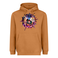 Kimetsu No Yaibathe Hinokami Chronicles Heavyweight Hoodie | Teevron