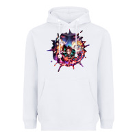 White kimetsu no yaibathe hinokami chronicles Heavyweight Hoodie - linhVisuals