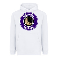 White suitable-insomnia-cookies-worn Heavyweight Hoodie - linhVisuals