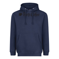 Navy suitable-peet's-coffee-worn Heavyweight Hoodie - linhVisuals