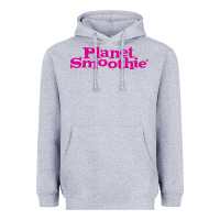 Heather Grey suitable-planet-smoothie-worn Heavyweight Hoodie - linhVisuals