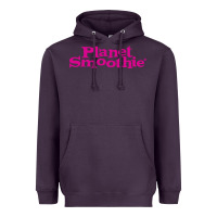 Plum suitable-planet-smoothie-worn Heavyweight Hoodie - linhVisuals