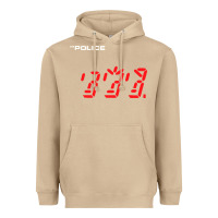 Mushroom the police   ghost in the machine Heavyweight Hoodie - linhVisuals