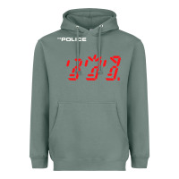 Sage the police   ghost in the machine Heavyweight Hoodie - linhVisuals