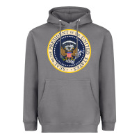Storm fake presidential seal Heavyweight Hoodie - linhVisuals