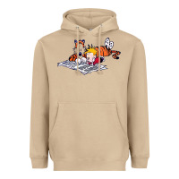 Mushroom calvin Heavyweight Hoodie - linhVisuals