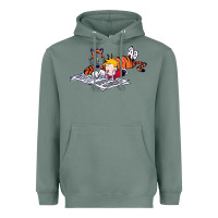 Sage calvin Heavyweight Hoodie - linhVisuals