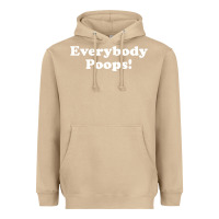 Mushroom everybody poops Heavyweight Hoodie - linhVisuals