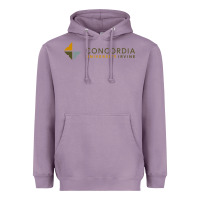 Lavender Concordia University Irvine Heavyweight Hoodie - linhVisuals