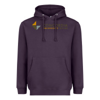 Plum Concordia University Irvine Heavyweight Hoodie - linhVisuals
