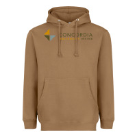 Toasted Coconut Concordia University Irvine Heavyweight Hoodie - linhVisuals